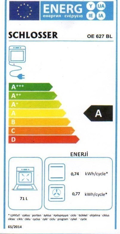 Kodumasinad | Integreeritav ahi Schlosser OE615BL | Tehnomaan