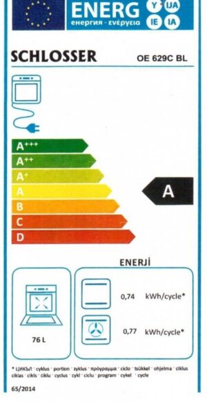 Kodumasinad | Integreeritav ahi Schlosser OE629CBL | Tehnomaan