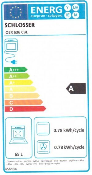 Kodumasinad | Integreeritav ahi Schlosser OER636CBL | Tehnomaan
