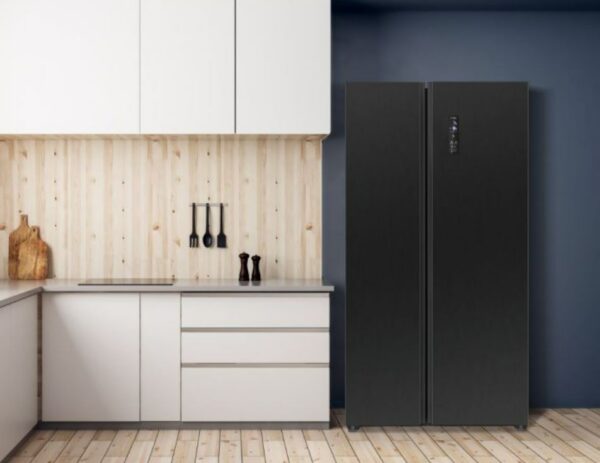 Side-by-side külmik Bomann SBS7344SIX, must