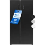 Side-by-side külmik Bomann SBS7344SIX, must