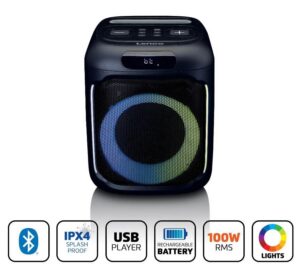 Kodumasinad | Bluetooth kõlar Lenco PA100BK, must | Tehnomaan