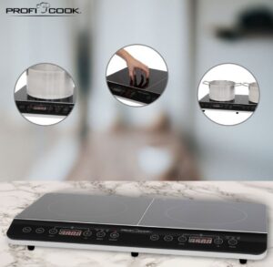 Kodumasinad | Lauapliit induktsioon ProfiCook PCDKI1067, 2 tsooniga | Tehnomaan