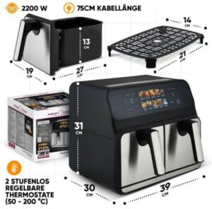 Kodumasinad | Kuumaõhufritüür ProfiCook PCFR1287H | Tehnomaan