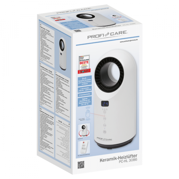 Kodumasinad | Keraamiline soojapuhur ProfiCare PCHL3086 | Tehnomaan