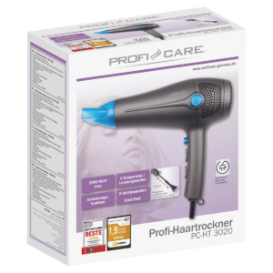 Kodumasinad | Föön ProfiCare PCHT3020A antrasiit | Tehnomaan