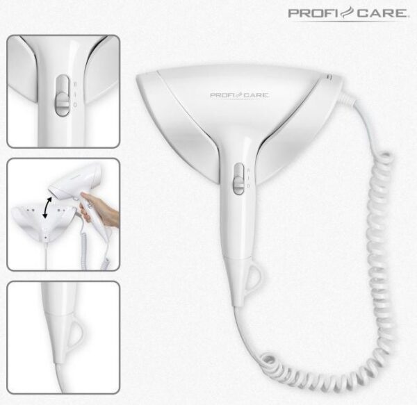 Kodumasinad | Föön seinakinnitusega ProfiCare PCHT3044 | Tehnomaan