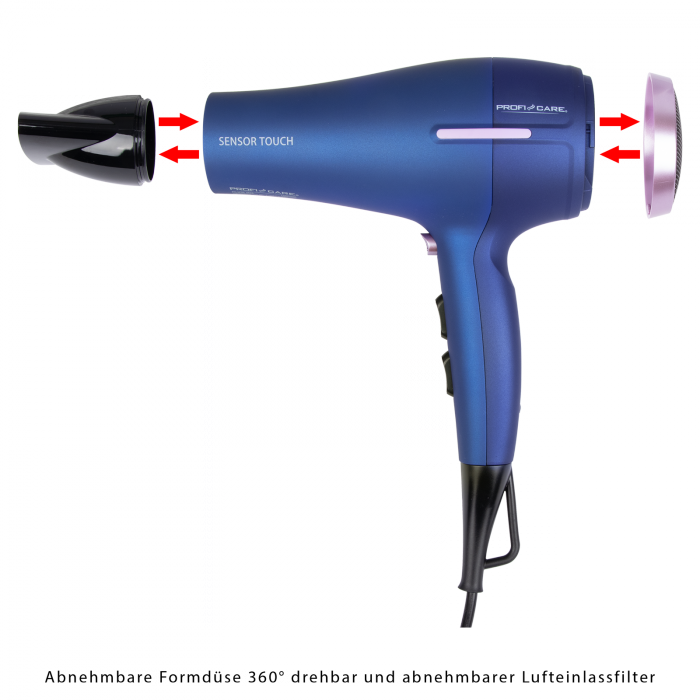 Kodumasinad | Föön sensor touch ProfiCare PCHTD3030 | Tehnomaan