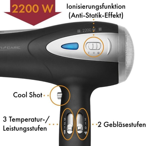 Kodumasinad | Föön ProfiCare PCHTD3113 | Tehnomaan