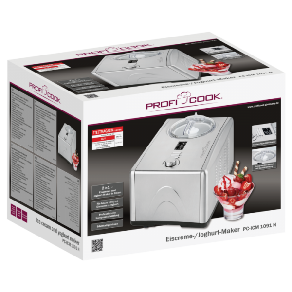 Kodumasinad | Jäätisevalmistaja kompressoriga ProfiCook PCICM1091 | Tehnomaan