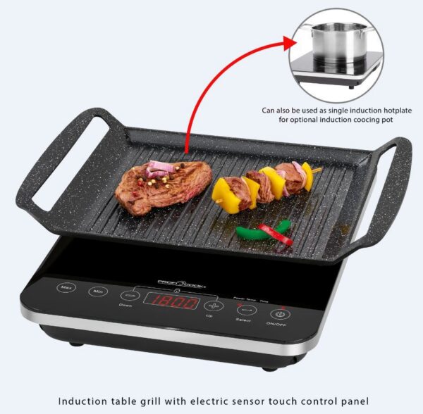 Kodumasinad | Lauapliit induktsioon ProfiCook PCITG1130, 1 tsooniga grillimispanniga | Tehnomaan