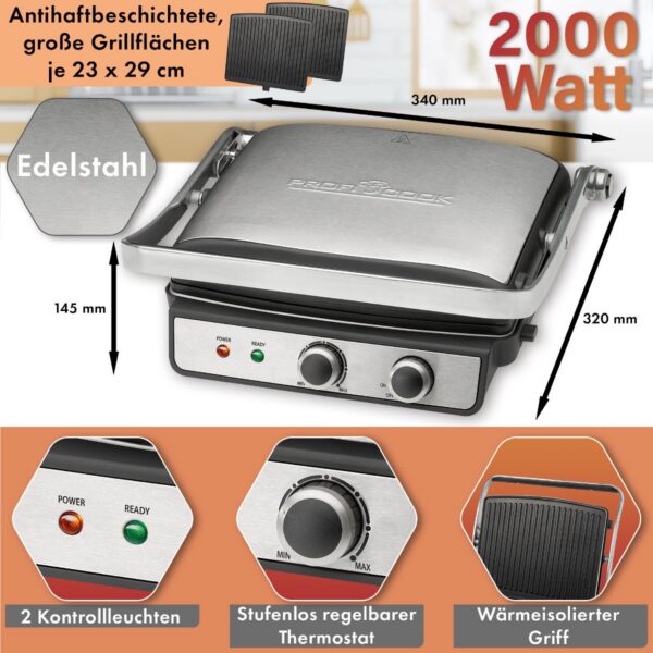 Kodumasinad | Kontaktgrill ProfiCook PCKG1264 | Tehnomaan
