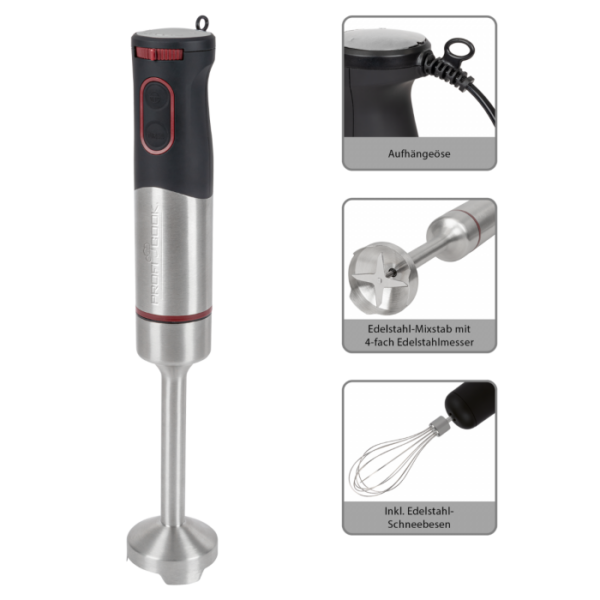 Kodumasinad | Saumikser ProfiCook PCSMS1226, inox | Tehnomaan