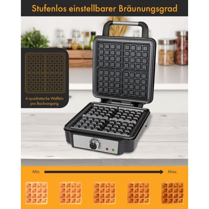 Kodumasinad | Vahvliküpsetaja ProfiCook PCWA1241 | Tehnomaan
