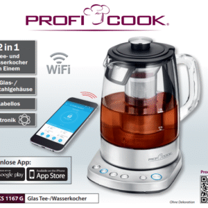 Kodumasinad | Wi-Fi veekeetja ProfiCook PCWKS1167G | Tehnomaan