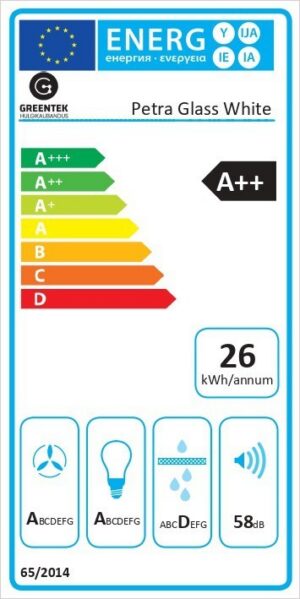 Kodumasinad | Õhupuhastaja Greentek Petra Glass valge | Tehnomaan