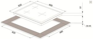 Kodumasinad | Gaasiplaat Schlosser PGH4511B | Tehnomaan