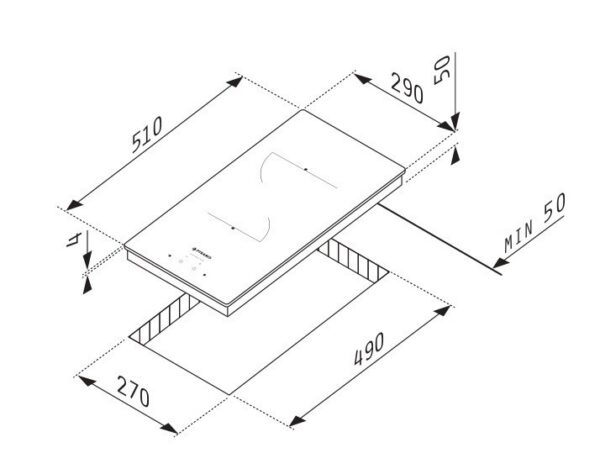 Kodumasinad | Keraamiline pliidiplaat Pyramis PHC31210FMB | Tehnomaan