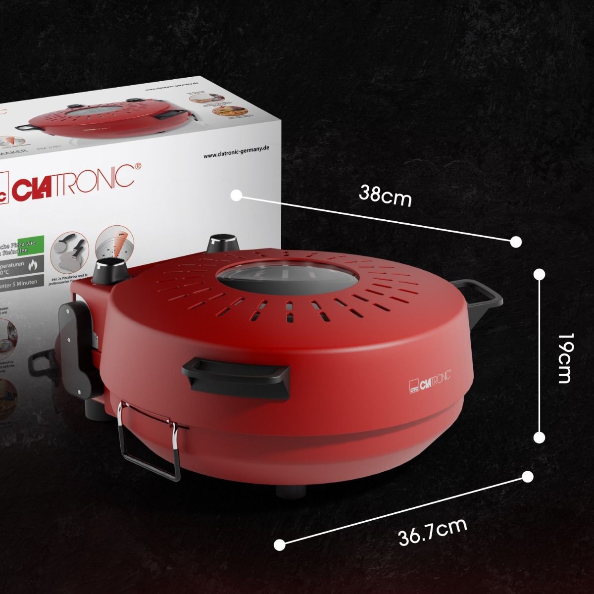 Kodumasinad | Pizzaahi Clatronic PM3787 | Tehnomaan