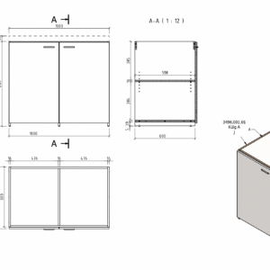 Miniköök valamu ja 2 malmplaadiga - Image 3