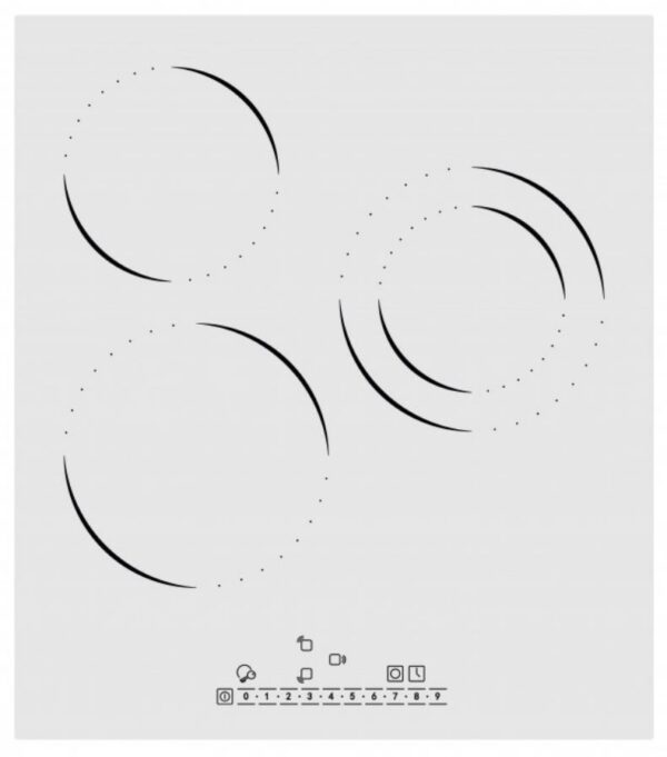 Kodumasinad | Keraamiline pliidiplaat Starkke PR403B1WH | Tehnomaan