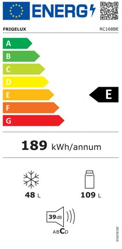 Kodumasinad | Külmik Frigelux RC168BE, valge | Tehnomaan