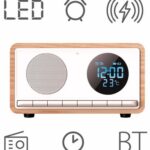 Kodumasinad | Kellraadio juhtmevaba laadijaga Manta RDI912W, valge | Tehnomaan