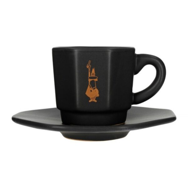 Kodumasinad | Tasside 4 osaline komplekt  Bialetti Perfetto Moka, must | Tehnomaan