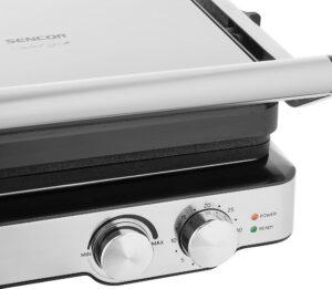 Kodumasinad | Kontaktgrill Sencor SBG4010SS, must/hõbedane | Tehnomaan