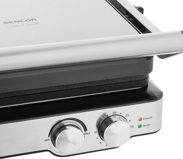 Kodumasinad | Kontaktgrill Sencor SBG4010SS, must/hõbedane | Tehnomaan