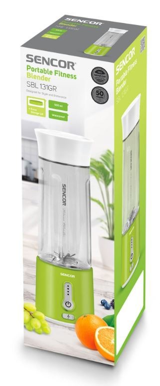 Kodumasinad | Akutoitel smuutiblender Sencor SBL131GR, roheline | Tehnomaan