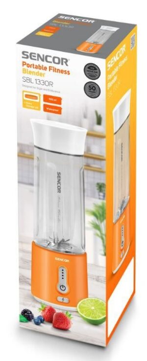 Kodumasinad | Akutoitel smuutiblender Sencor SBL133OR, oranz | Tehnomaan