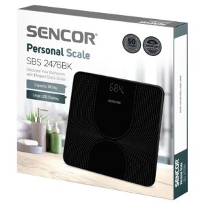 Kodumasinad | Kaal Sencor SBS2476BK, must | Tehnomaan