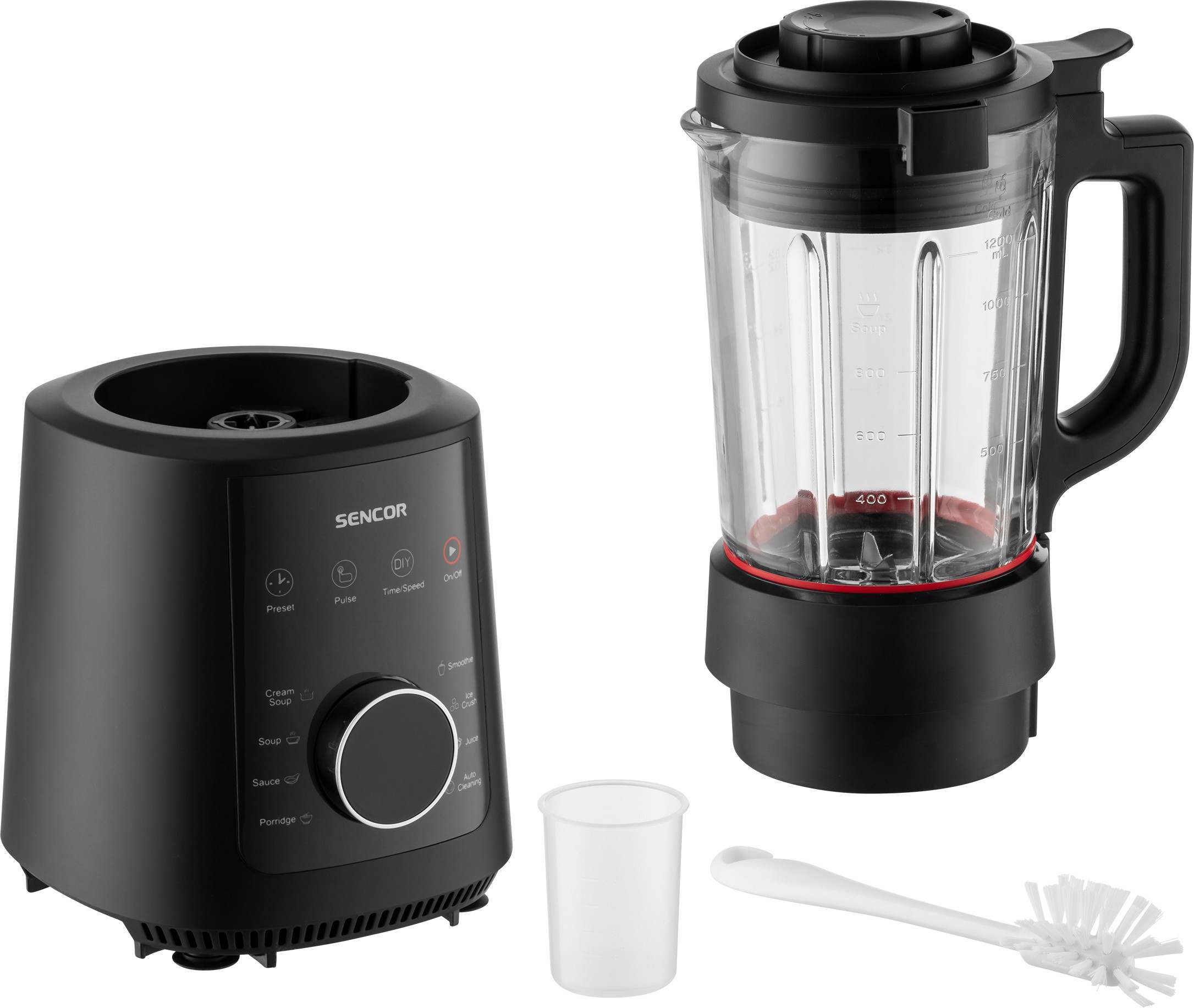 Kodumasinad | Multifunktsionaalne blender ja supimasin Sencor SBU0510BK | Tehnomaan
