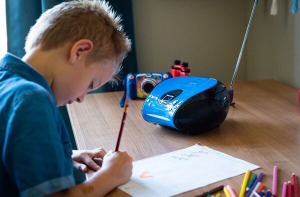 Kodumasinad | CD-raadio Lenco SCD24BB, sinine/must | Tehnomaan