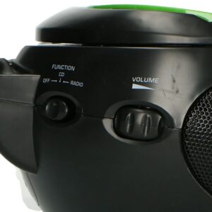Kodumasinad | CD-raadio Lenco SCD24GB, roheline/must | Tehnomaan