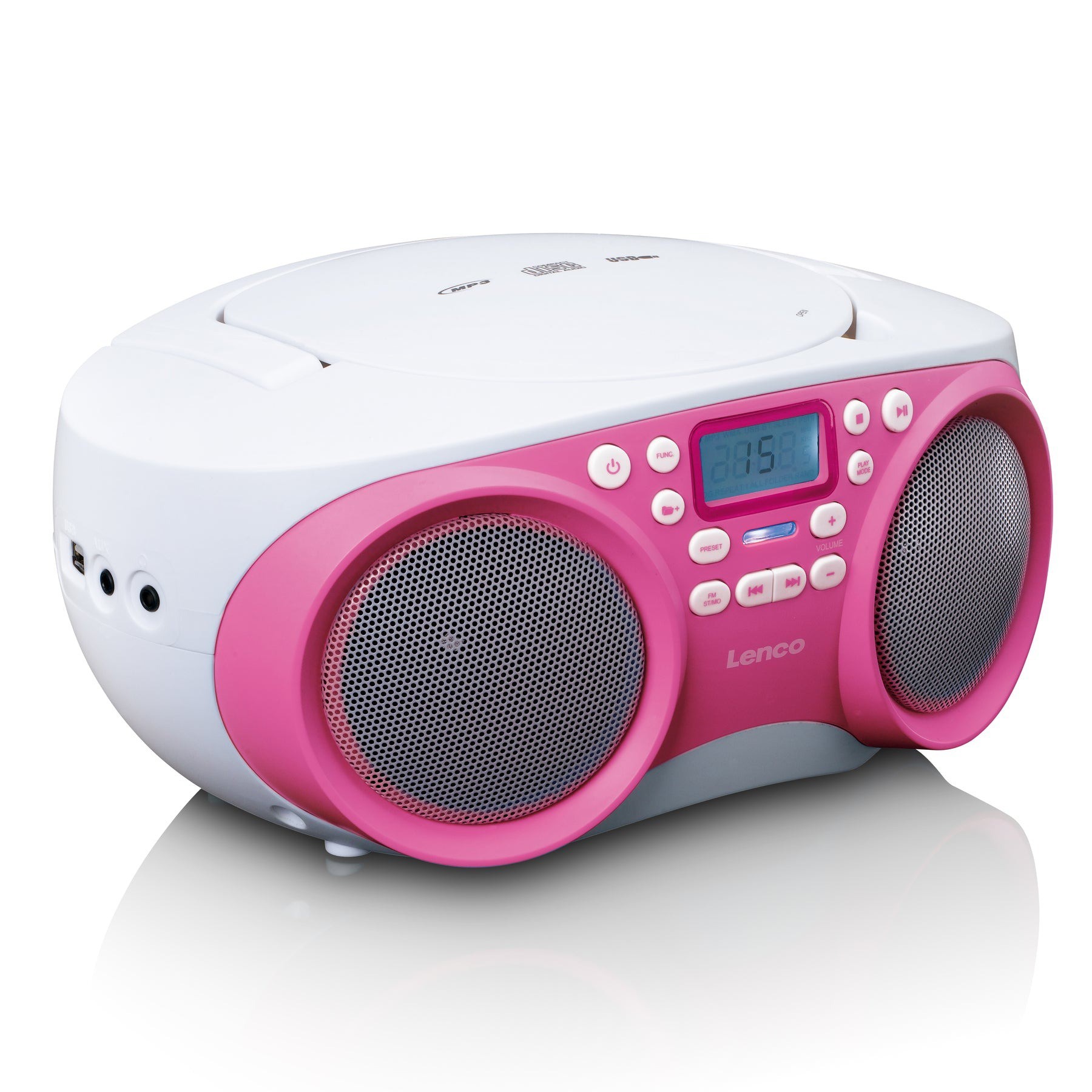 Kodumasinad | CD-raadio Lenco SCD301PK, roosa | Tehnomaan