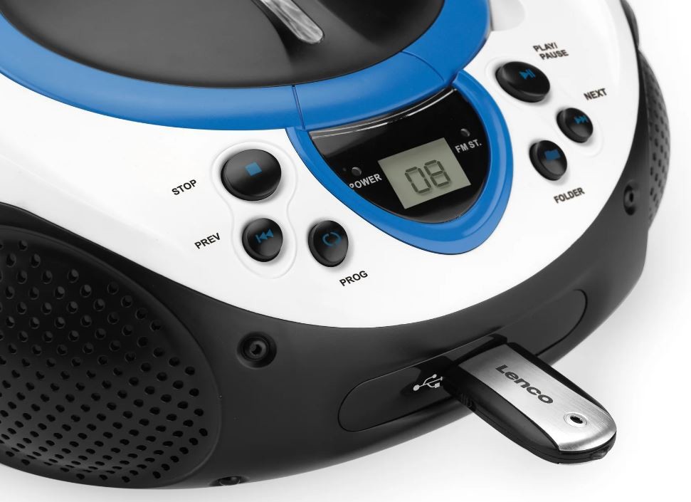 Kodumasinad | CD-raadio Lenco SCD38USBB, sinine | Tehnomaan