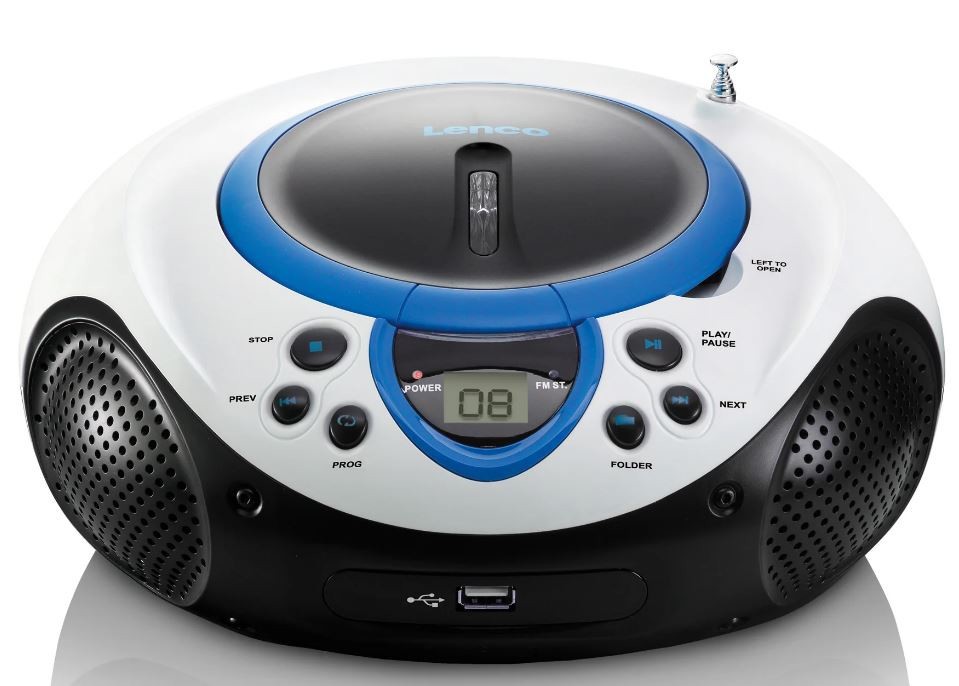 scd38usbb.jpg Kodumasinad | CD-raadio Lenco SCD38USBB, sinine | Tehnomaan