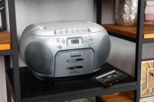 Kodumasinad | CD-raadio kassetimängijaga Lenco SCD420SI, hõbedane | Tehnomaan