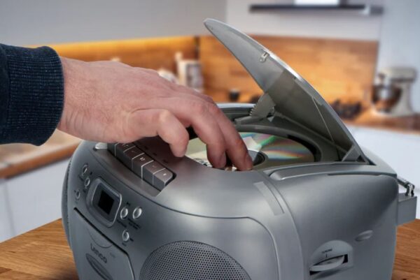 Kodumasinad | CD-raadio kassetimängijaga Lenco SCD420SI, hõbedane | Tehnomaan