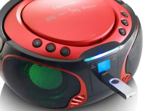 Kodumasinad | CD-raadio Lenco SCD550RD, punane | Tehnomaan