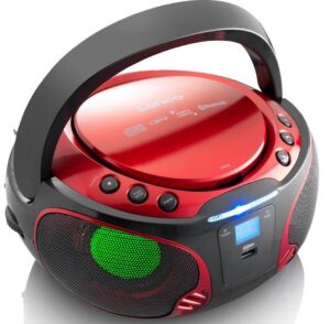 Kodumasinad | CD-raadio Lenco SCD550RD, punane | Tehnomaan
