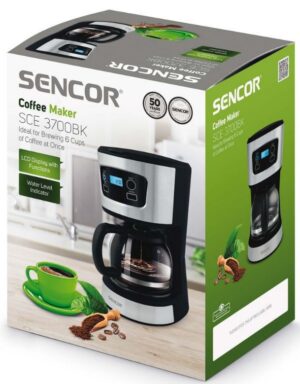 Kodumasinad | Taimeriga kohvimasin Sencor SCE3700BK | Tehnomaan
