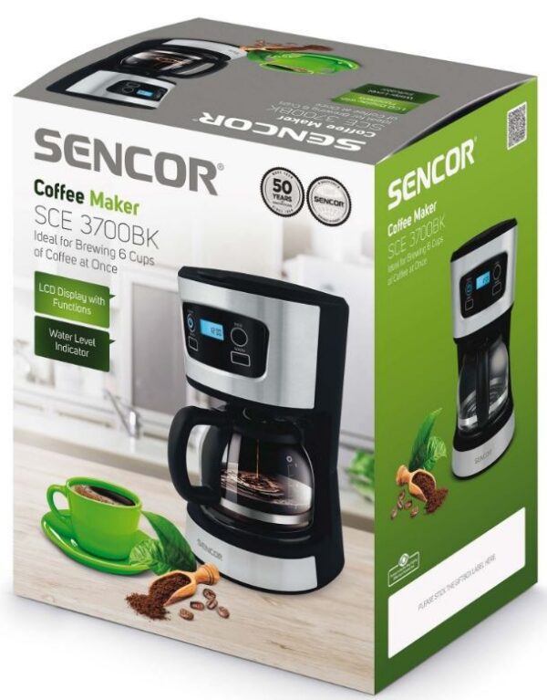 Kodumasinad | Taimeriga kohvimasin Sencor SCE3700BK | Tehnomaan