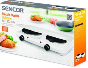 Kodumasinad | Lauapliit 2 plaadiga Sencor SCP2271WHEUE4, metallkaas | Tehnomaan