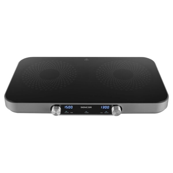 Kodumasinad | Keraamiline lauapliit 2 tsooniga Sencor SCP2803BK, must | Tehnomaan