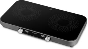 Kodumasinad | Keraamiline lauapliit 2 tsooniga Sencor SCP2803BK, must | Tehnomaan