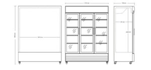Kodumasinad | Vitriinkülmik Scandomestic SD1502HE | Tehnomaan