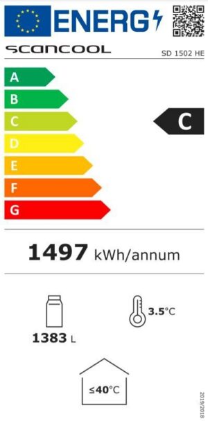 Kodumasinad | Vitriinkülmik Scandomestic SD1502HE | Tehnomaan